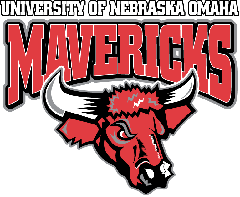 Nebraska-Omaha Mavericks 1997-2003 Primary Logo iron on paper